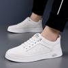 Fashion New Designer Leather Casual Sneakers for Men Fashion Soft-soled Sports Board Shoes Men Spring Autumn Shoes Sneaker Male