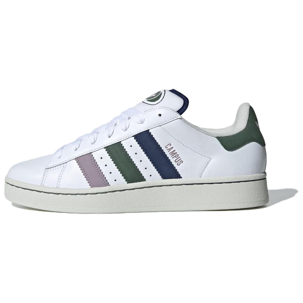 Adidas Campus 00s White Preloved Fig Dark Blue Unisex Sneakers Footwear-White IH3279
