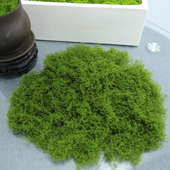 30/100 г Искусственный Зеленый Мох Поделки для DIY Комнатные Растения Сказочные Сады Центральные Элементы Стола Аквариумы Микроландшафт Декоративный Искусственный Мох