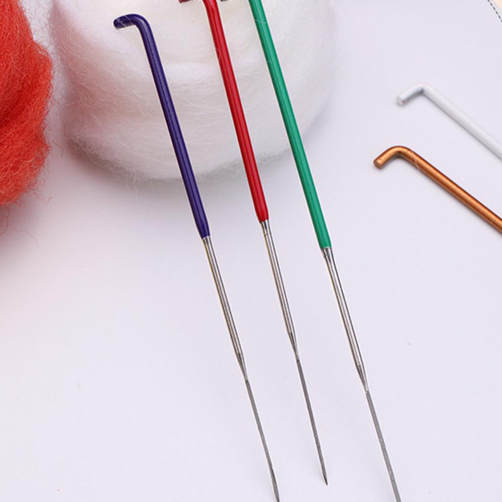 35Pcs Wool Felting Needle, Wool Felting Tool for Felting Wool Craft Project, 3 Sizes Felting Needle