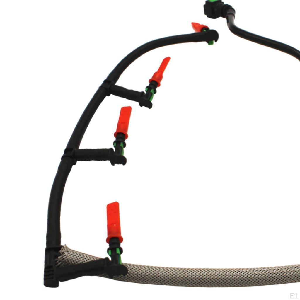 Трубка возврата топлива с зажимами запасная BK3Q9K022AF для Ford Transit