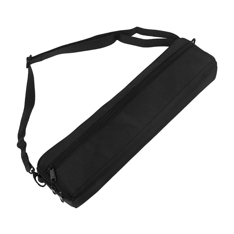 Flute Case with Velvet Inside & Shoulder Strap Oxford Cloth Carrying Case Lightweight 16 Holes Flute Storage Bag