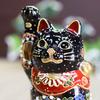 Washa no Kura Стильный орнамент Кутани Украшение Правая рука Счастливый кот Куромори Открытие Празднование Открытие Празднование Подарок на день рождения Подарок