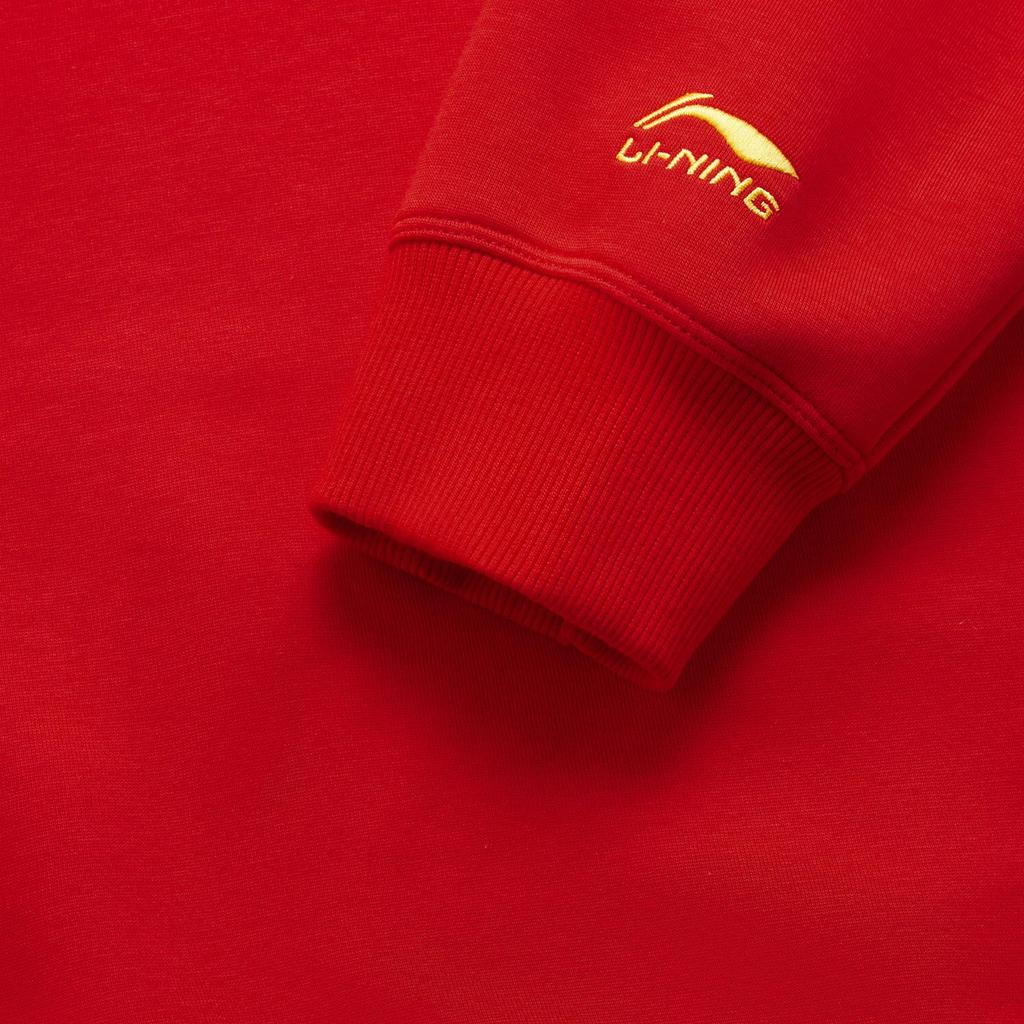 Свитшот Li Ning Rijin Doujin Collection Мужской Красный AWDV165-6