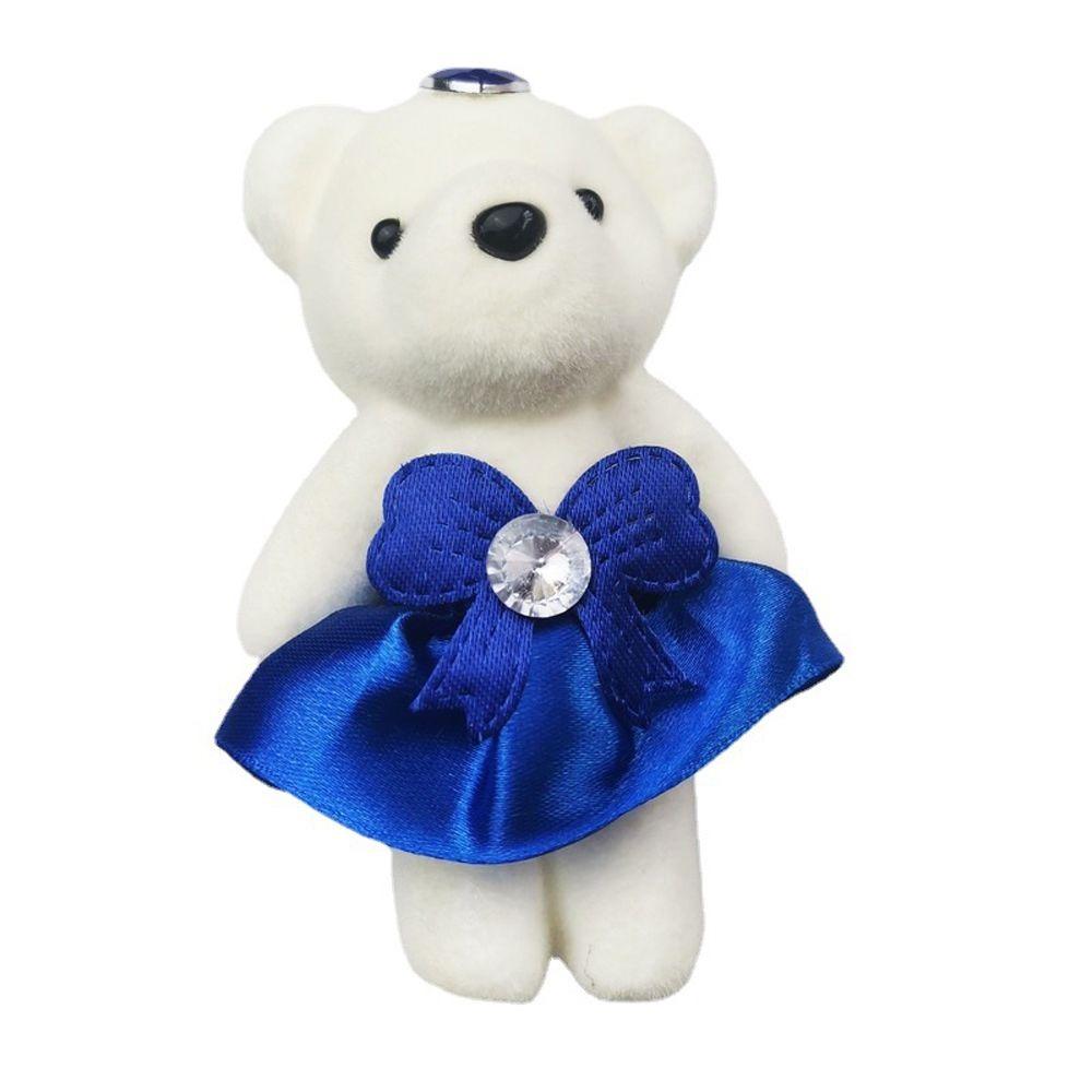 Мини-украшение кукла игрушка плюс плюш твердый пенопласт плюшевая кукла детские игрушки маленький плюшевый мишка букет медведь