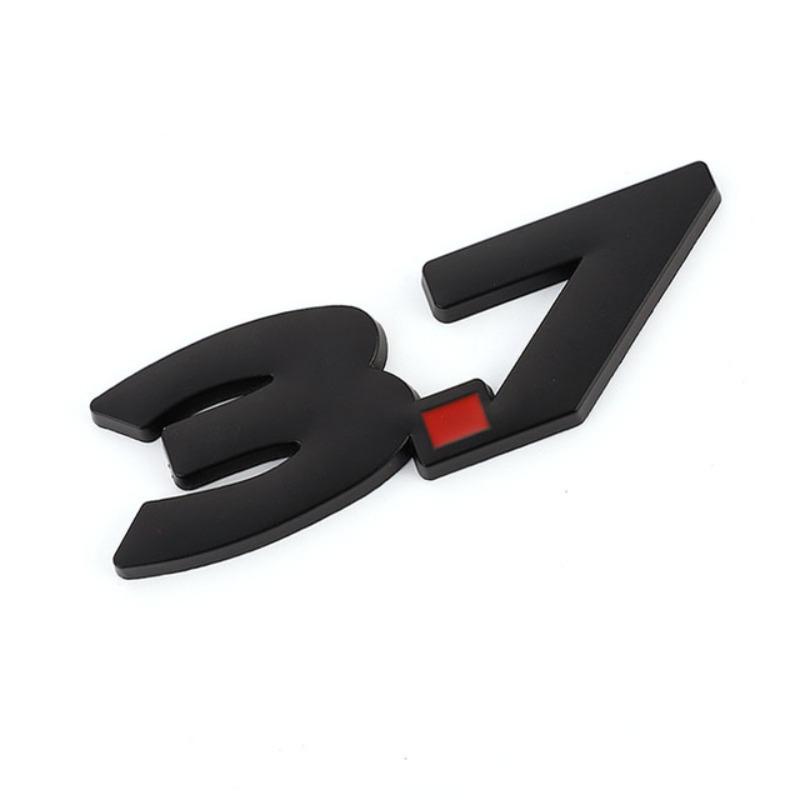3D металлический 3.7 логотип автомобиля наклейка значок авто эмблема багажник наклейки для 3.7 Q50 Q50S Q50L G37 Q30 QX60 Q70 G25 QX70 FX35 FX37