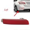 Rear Bumper Reflector Case ABS Side Bumper Marker Reflector for Kicks Sentra Juke Quest Murano Versa Left 26565 5C000