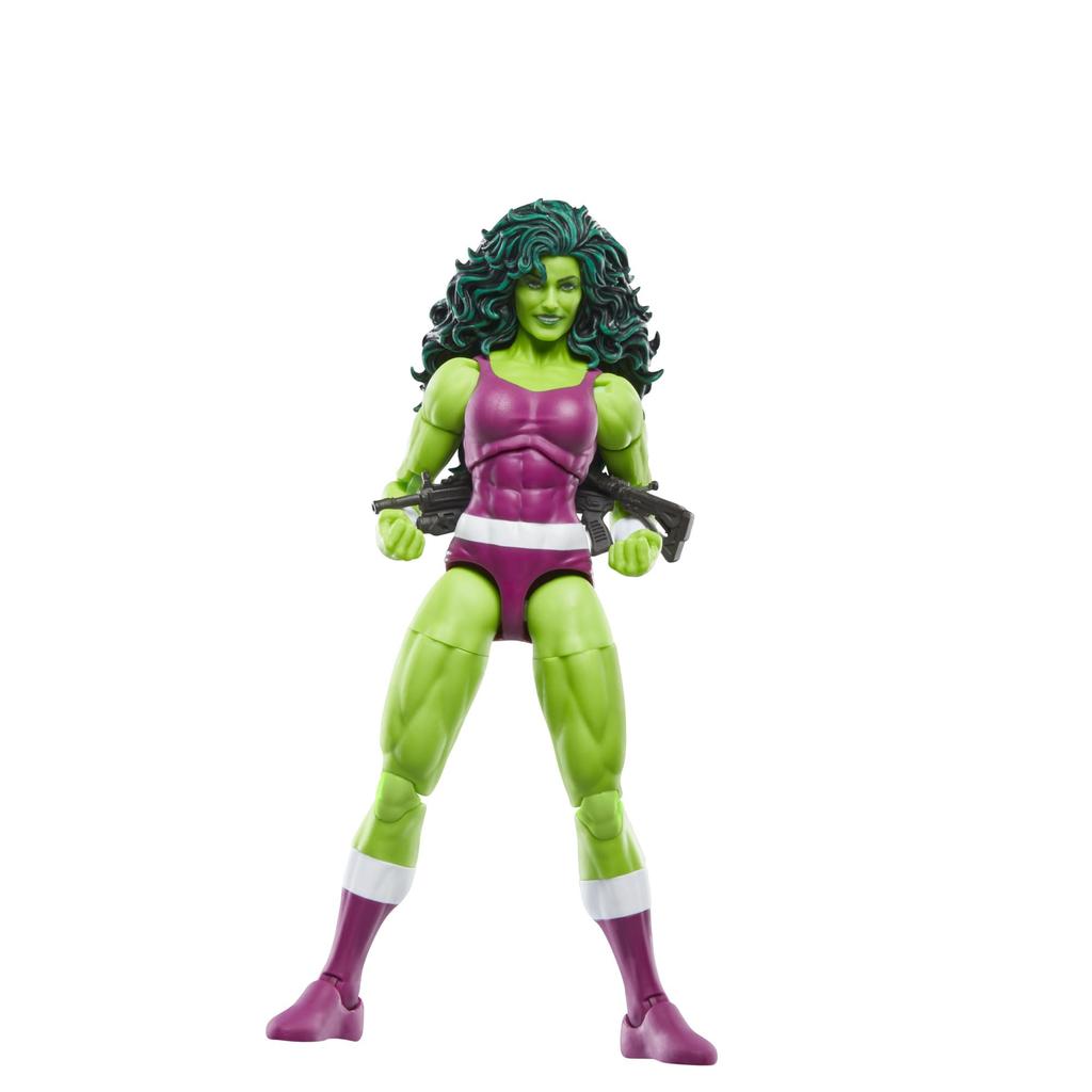 Hasbro Marvel Comics и Железный Человек Комиксы Коллекционная Экшен Ретро Блистер Аутентичная Женщина-Халк 6-дюймовая (15см) Фигурка, Дизайн, Упаковка, F9029,