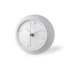 Table Clock Aluminum White Earth Clock Lemnos W10 X H10 X D10cm TIL16-10WH Size