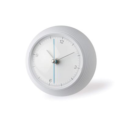Настольные часы алюминиевые белые Earth Clock Lemnos Ш10 x В10 x Г10 см Размер TIL16-10WH