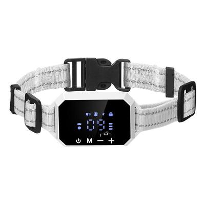 Водонепроницаемый GPS тренировочный ошейник для питомцев: Устройство контроля шока и лая