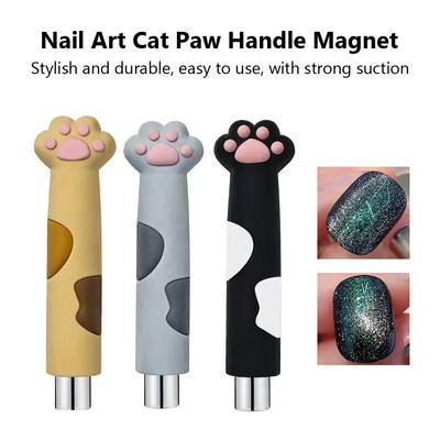 Магнитная палочка Cat Paw Strong для маникюра с гель-лаком Cat Eye, магнитная палочка для дизайна ногтей