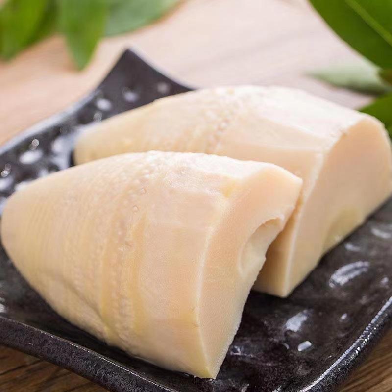 Aijiexin Fresh Wild Bamboo Shoot Tips in Clear Water, 80% Bagged Slices.