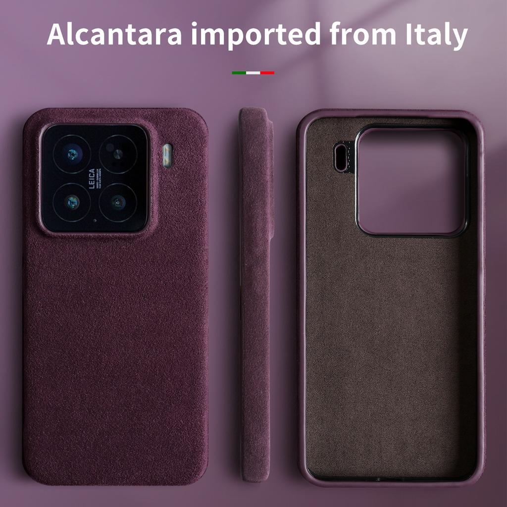 Полностью закрывающий магнитный чехол из АЛЬКАНТАРЫ для Xiaomi 1 Pro 14ultra 13 для Искусственной Кожи Суперкар Замша Чехол для Телефона