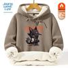 JEANSWEST LIFE Men's Heavyweight Fleece-Lined Hooded Sweatshirt