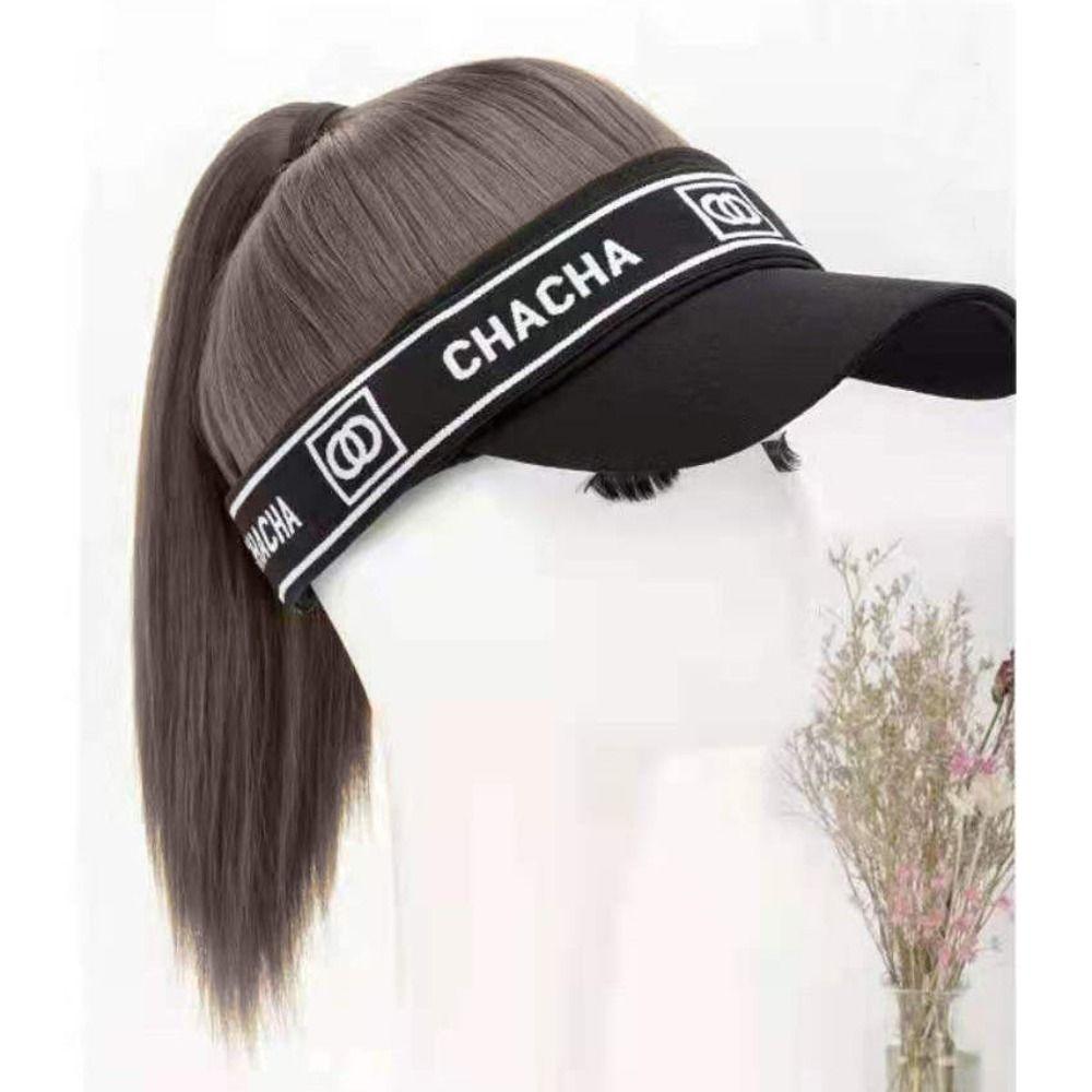 Синтетический оттенок бейсболки парик искусственные волосы шляпа короткий прямой конский хвост бейсболка для гольфа конский хвост