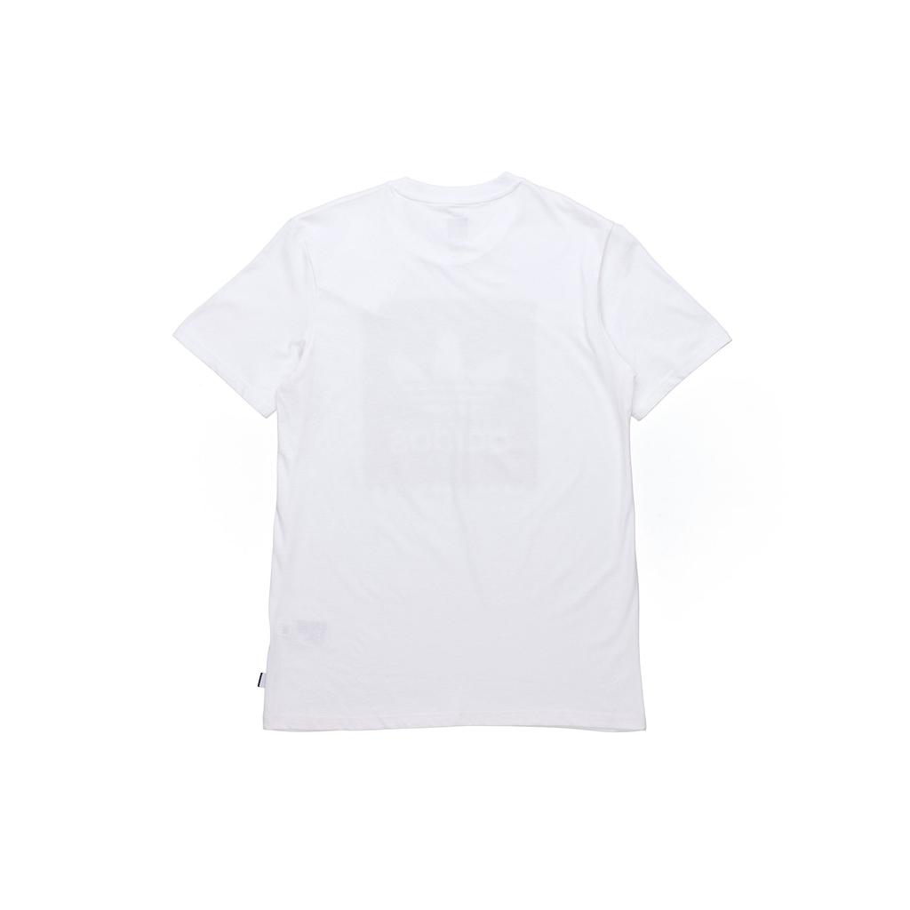 Adidas Originals Trefoil Crew Neck T-Shirt Men Tops Black White CW2336