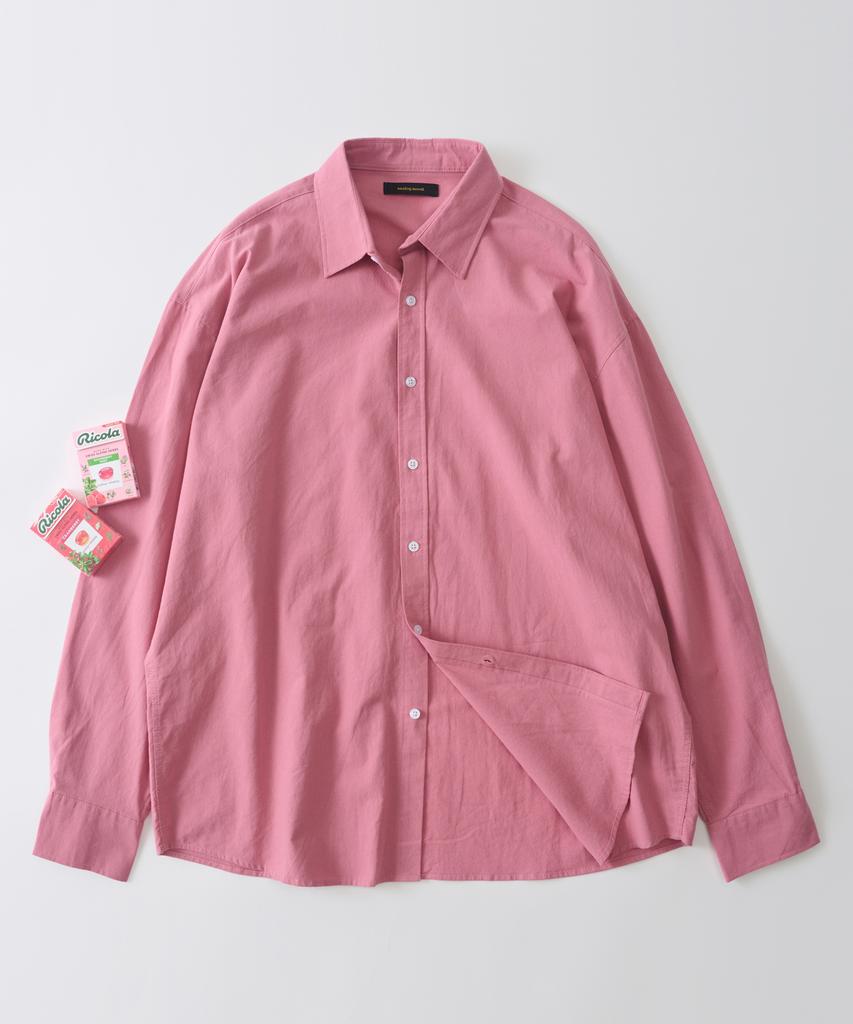 ANALOG MOOD Cotton Breeze Linen Shirt (Pink)