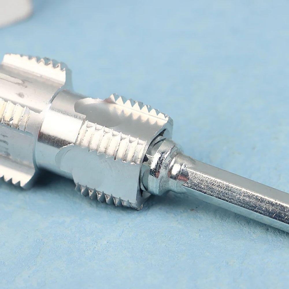 1Pcs Aluminium PVC Pipe Threader Inner Threading Thread Maker Tool Threading Tool Pipe Tap Tool