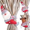 Christmas Creative Curtain Buckle Tiebacks for Xmas Holiday Home Decoration Window Scene Layout