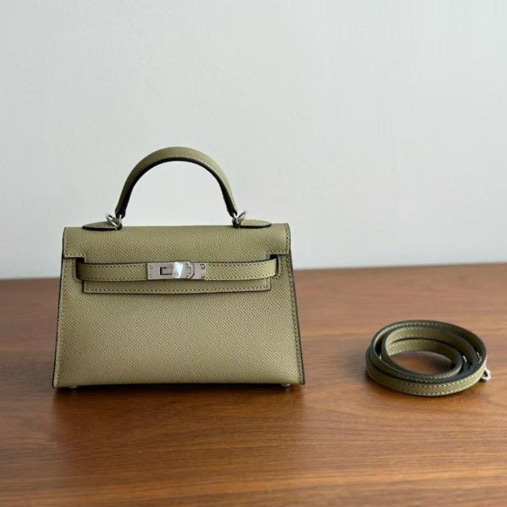 Euli Портативная цепочка-веревка второго поколения Пятизолотая пряжка с одним листом Мини-стиль для ношения через руку Женская сумка Замок с пряжкой