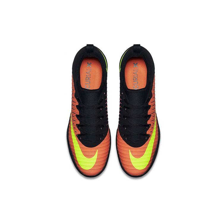 Nike MercurialX Finale 2 Круглый носок Шнуровка TF (Резиновые шипы) Ткань Амортизация Нескользящие Износостойкие Футбольные Бутсы Мужские кроссовки 831975-870