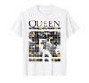 Официальная футболка Queen с блоком живого концерта