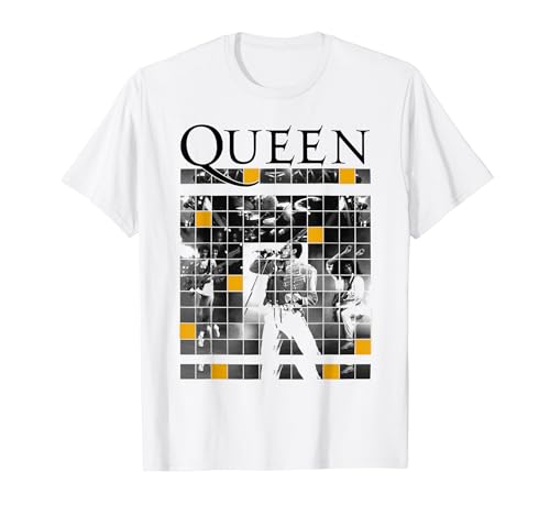 Официальная футболка Queen с блоком живого концерта
