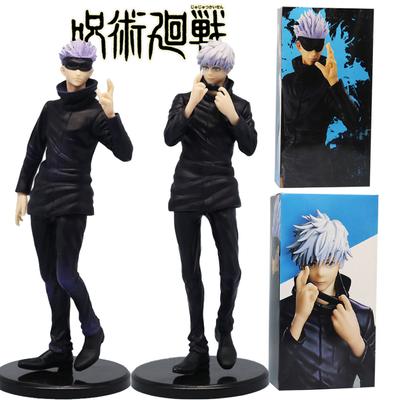 Продано Аниме Фигурка Jujutsu Kaisen Годжо Сатору Фигурка Действия Статуэтка из ПВХ Модель для Коллекционирования Игрушки Подарки
