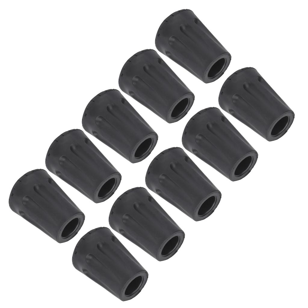 10 шт. чехлы для ног для треккинговых палок, защитные наконечники для палок, чехол для круглого наконечника для походной рукоятки