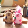 Beastie Combing Capybara Plush Keychain
