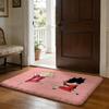 Anime Cool HHaikyuU Floor Mat Soft Flannel Absorbent Mat Non-Slip Rug Home Bedroom Bathroom