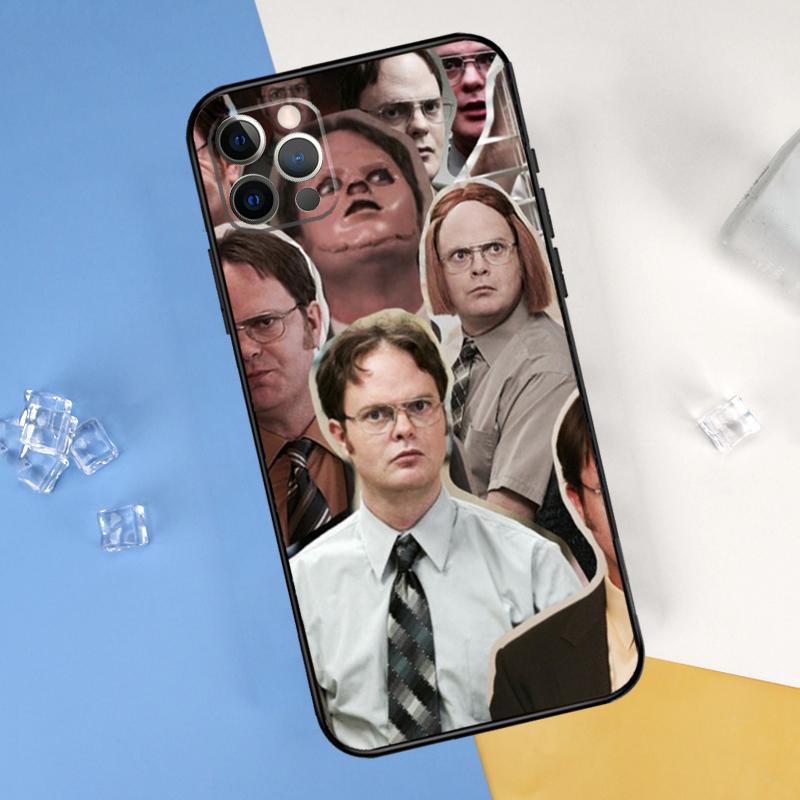 Чехол для телефона The Office 'Ленивый Скрэнтон' Для iPhone 16 Pro Max 12 13 Mini 11 14 15 Pro Max XR 16 15 Plus 16e Защитный корпус