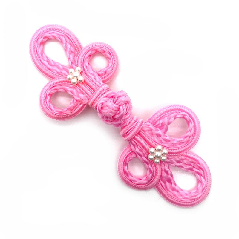 1 шт. Китайский узел в китайском стиле с цветком сливы, сделай сам, аксессуары для одежды ханьфу, ручная работа, пуговица для ципао, жемчуг