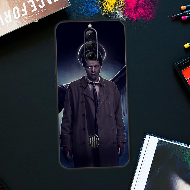 Чехол Angel Castiel Supernatural для ZTE Nubia Red Magic 9 8 8S Pro Plus RedMagic 6S 7S Pro 6 7 Pro 5S 6R 5G Задняя крышка