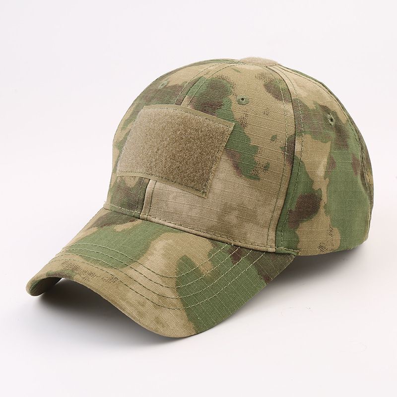 Arrival Camouflage Hat Handsome Military Fans Outdoor Python Baseball Cap Men's Tactical Peaked Cap Military Training for Middle and Large Students