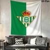 Real Betis Wall Tapestry Aesthetic Wall Hanging Printed Fabric Blanket Decorative Tapestries for Bedroom Living Room Home Decor