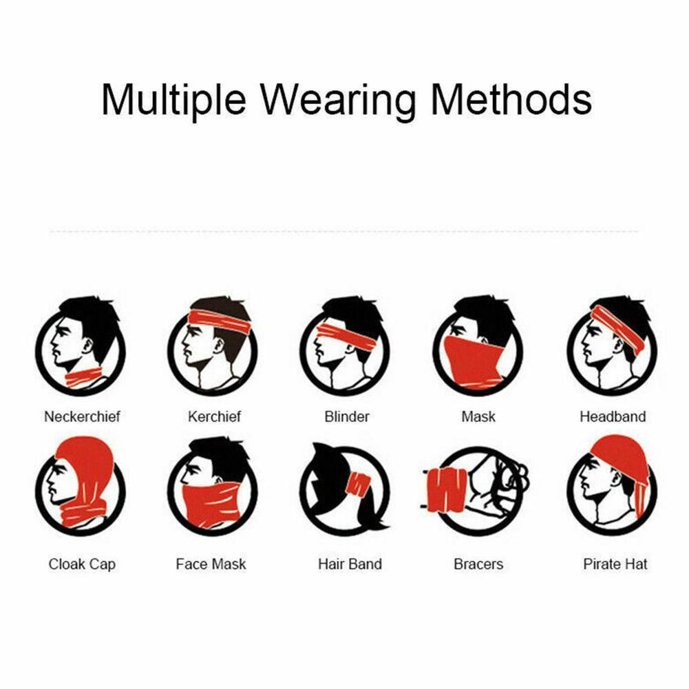 Солнцезащитный шарф для езды на велосипеде, защита от солнца, анти-УФ-платок, маска для рыбалки, пешего туризма, бега, бандана для мужчин и женщин