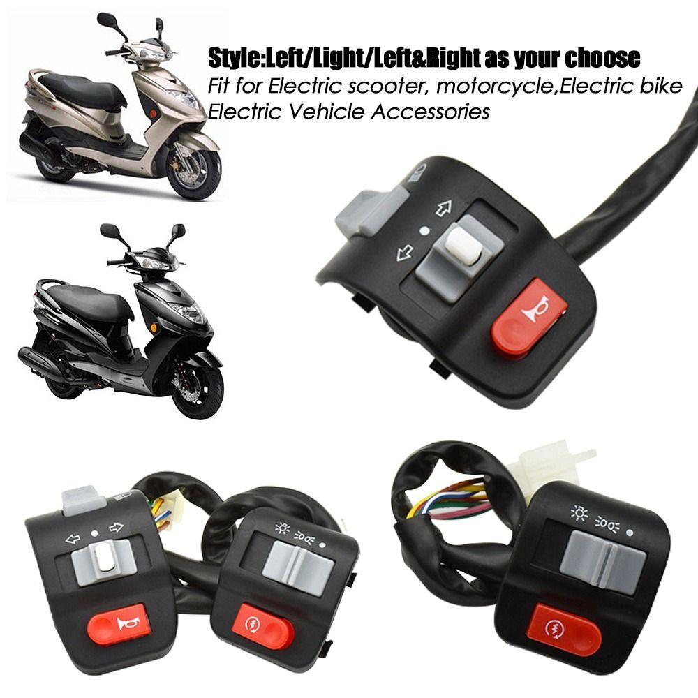 Accessories LED Light Switch Horn Switch Motorcycle Parts Headlight Handle Switch Flash Switch
