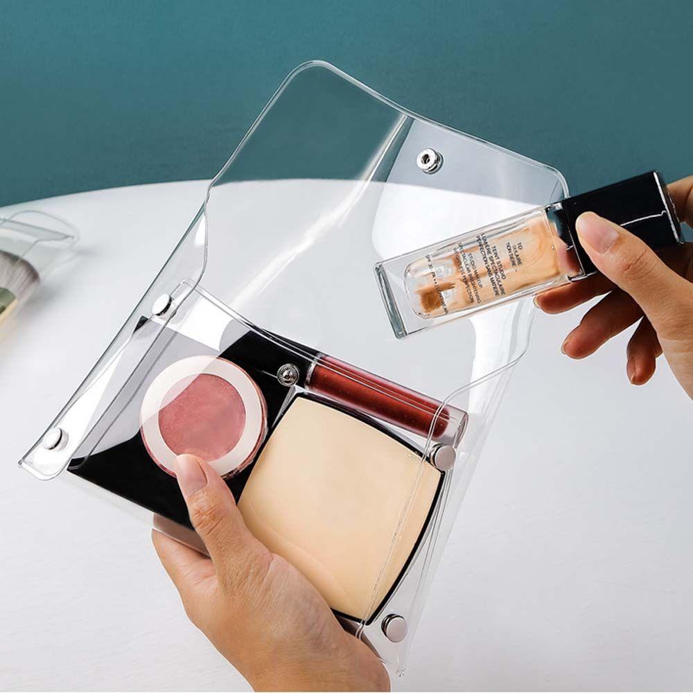 Case PVC Large Capacity Transparent Cosmetic Bag Storage Toiletry Bag Makeup Bags Cosmetic Cases