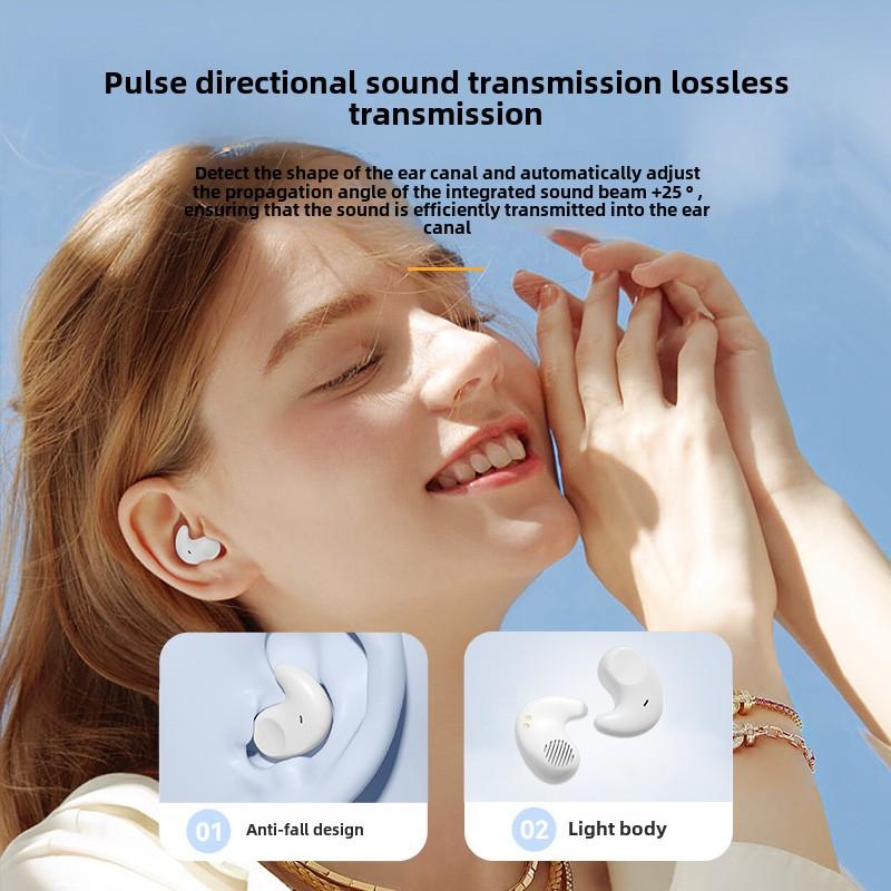 Новые наушники для сна Высококачественные внутриканальные наушники TWS с шумоподавлением для сна на боку