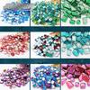 100g Diy Mix Color Glitter Glass Mosaic Stones Mosaic Tiles Glass Pebbles Crafts Material Puzzle For Diy Mosaic Making  Arte