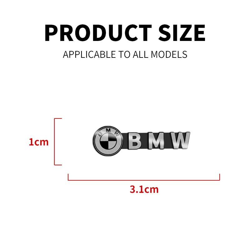 4 шт. Декор для автомобильного аудио 3D Алюминиевый значок Эмблема Наклейки Для BMW X1 X3 X5 X6 X7 1 3 5 6 7 Серии G20 G30 G11 F15 F16 G01 G02 F48