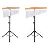Bar Chime Performance Durability Premium, Adjustable Stand, Beginners Professionals Percussion Instrument Wind Chime Percussion
