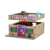 Gobricks MOC Simpsoned Modular Moe's Tavern Construction Blocks Springfield’s Venue Modular Moe's Tavern Bar Bricks Model Playthings Present