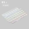 4 листа наклейки с индексом макарон, канцелярские принадлежности, ежедневник, этикетка, наклейка для заметок, наклейка для скрапбукинга, классифицирующие знаки