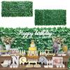 Artificial Ivy Fence Garden Fake Greenery Privacy Screen UV Fade Protection Faux