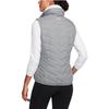 Under Armour Жилет женский с логотипом и воротником-стойкой, однотонный, серый 1303114-025