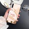 Cartoon Cute Milk Tea Case For Samsung Galaxy A52 A70 A71 A73 A53 A13 5g A03 A72 A22 A21s A03 Core A42 Tempered Glass Cover