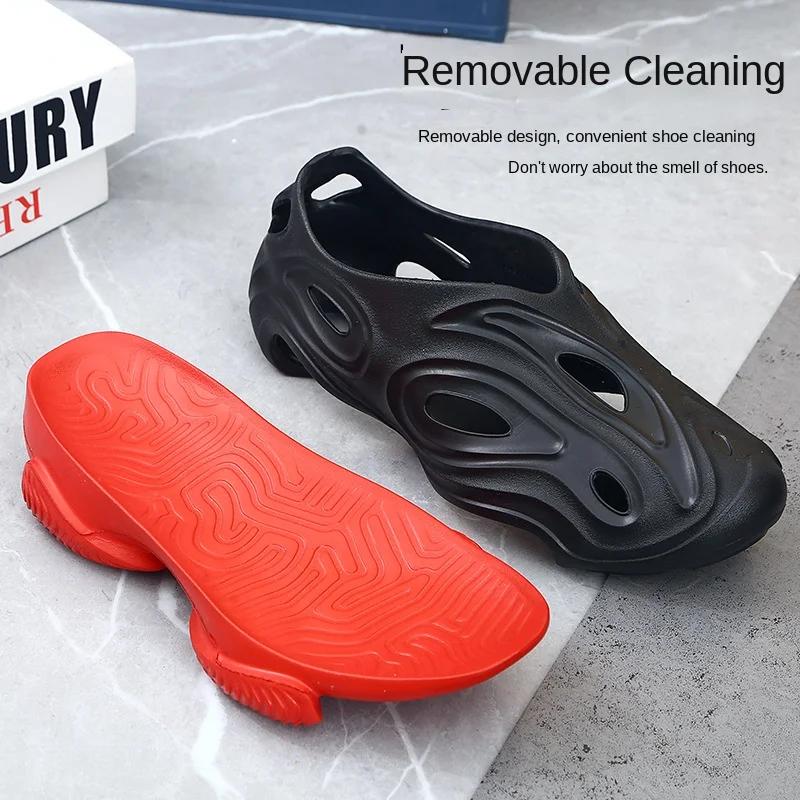2025 Foam Runner Shoes Comfort Platform Lightweight Slipper Non-Slip Quick-Drying Cloud Slide Slip-On Soft Sport Beach Sandals